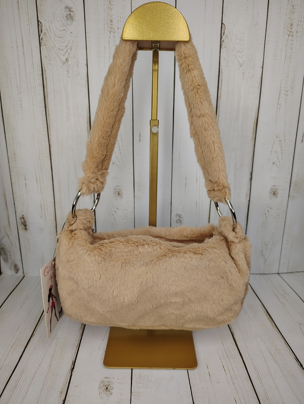 Gilda Paris Fur Shoulder Bag - Picture 8 of 13